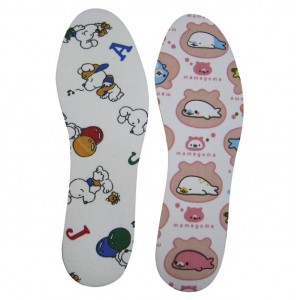 Ζευγάρι παιδικοί πάτοι παπουτσιών με σχέδια